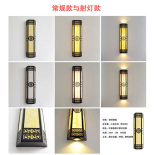 Wholesale wall lamp led hotel exterior wall stainless steel wall lamp Villa wall aisle lamp commercial district engineering door pillar lamp