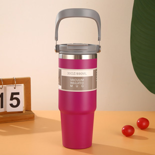 20oz30oz portable car Cup portable ice cream cup cold-keeping outdoor 304 stainless steel vacuum cup wholesale