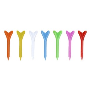 Manufacturers wholesale golf nails plastic tee multi-color bulk tee golf practice accessories
