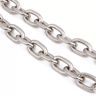 European and American cross-border jewelry hip hop fashion cool exaggerated metal aluminum chain waist chain punk all-match decorative body chain wholesale