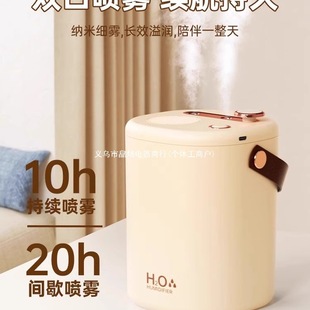 2025 New Humidifier Dual Spray Wireless Home Commercial Silent Portable Office Desktop Mini Air Purification