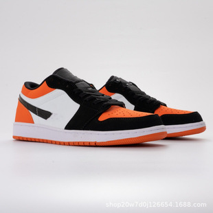 Foreign Trade AJ1 Low-top Basketball Shoes Soot Ash Marble University Blue Joe 1 Tiffany Barb Men's and Women's Casual sneaker