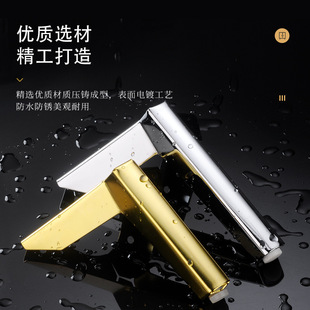 Factory Direct Nordic Light Luxury Furniture Feet Sofa Feet Bathroom Cabinet Feet Aircraft Feet Tea Table Feet Metal Support Legs Feet