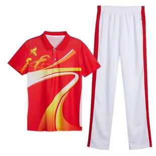 Jiamus Sport Summer с короткими рукавами для мужчин и женщин. аэробика большого размера.