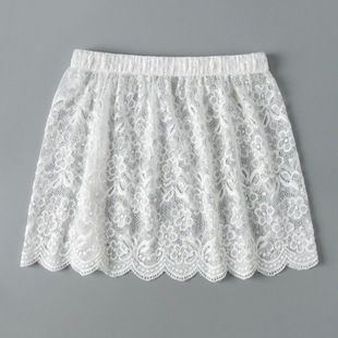 Lace Small Fart Curtain Hem Winter Skirt Sweater Bottom Covering Butt Hip Artifact Stacked Inner Sweater Dress Cover Women