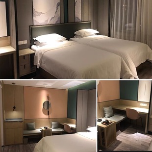 Hotel furniture ordering production banquet living room tables and chairs guest room bed combination furniture hardware lighting supporting facilities