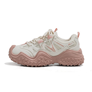 Warrior/Huili Dady Shoes 2024 Осенняя модель уродливая и толстая подошва увеличила повседневную обувь на открытом воздухе альпинистская спортивная обувь