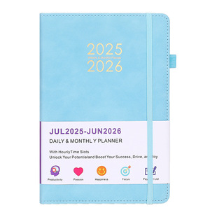 Notebook Custom Logo Time Management Schedule Notebook Diary Self-Discipline Daily Plan Check-In Notebook
