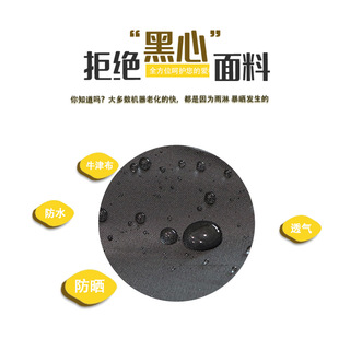 Cross-border Outdoor Household Embedded Oven Cover Courtyard BBQ Grill Top Cover Barbecue Dust-proof and Rain-proof Cover