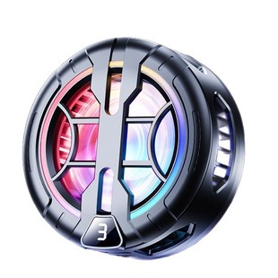Mobile phone radiator dual-core semiconductor icing cooler back clip game e-sports king eating chicken live magnetic attraction