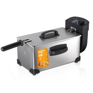 American and European Deep Fryer Household Small Electric Fryer Electric Fryer Commercial Fried Dough Sticks French Fries Machine Stall Fried Skewers Pot Constant Temperature