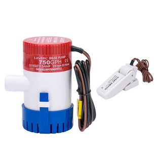 Export neutral English packing 12V/24v bilge pump 1100GPH pump ebay Amazon hot sale DC water pump