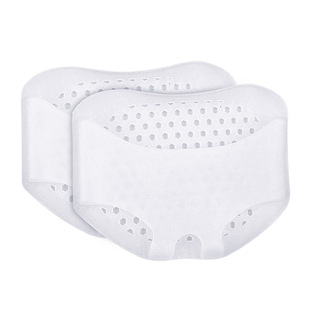 Women's high-heeled shoes front palm pad invisible front pad silicone honeycomb hole anti-wear breathable slow pressure