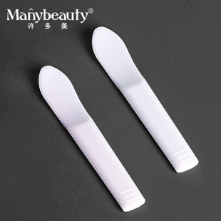 Cosmetic mask spoon portable beauty beauty tools transparent crystal eye cream spoon facial mask spoon