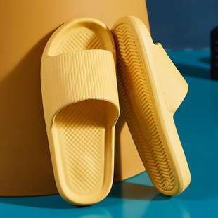 Sandals and Slippers Summer Wear Household Non-slip Bath Home Room Dung Feeling Bathing Slippers for Men and Women Summer Couple Thick Sole