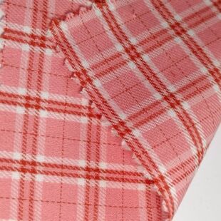 Factory direct 32 cotton twill Plaid casual shirt flannel cotton cloth