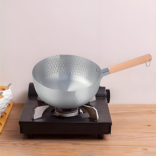 Japanese Style Stainless Steel Snow Pot Household Milk Pot Supplementary Food Non-stick Pot Noodle Cooking Soup Pot Noodle Pot Induction Stove Pot