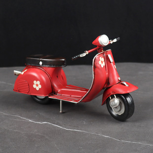 Маленькая овечка VESPA педаль мотоцикла имитационная модель ретро ностальгический домашний декор аттракцион барная украшение