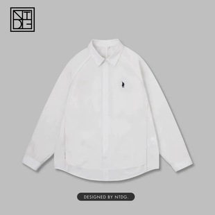 2025 Spring New Fashion Men's Shirt Long Sleeve Lapel Breathable Casual Business Style High-end Light Luxury All-match