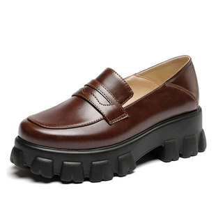 Однослойная обувь на толстой подошве на платформе с родниковой водой Love Shoes Большие размеры 34-46 Внешняя торговля C22-06