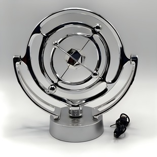 New Earth Perpetual Motion Meter Desktop Model Rotating Magnetic Wobbler Celestial Instrument Track Office Ornaments Decorations