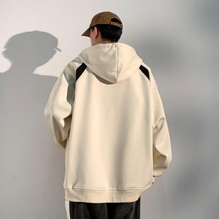 Hooded Cardigan Sweater Men's Autumn and Winter 2024 New Men's Pineapple Jacket Couple's Coat Teenagers Top