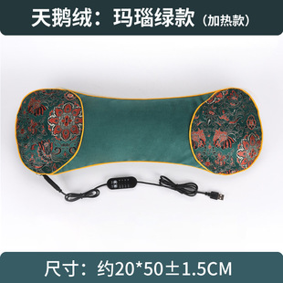 wormwood cervical pillow gift box manufacturers coarse cloth massage neck pillow wormwood pillow home multi-style wormwood bone headrest