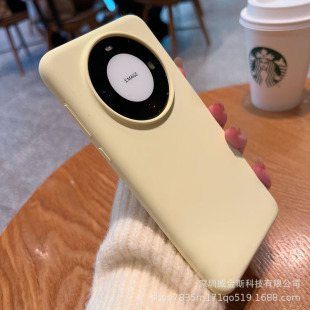 Жидкий силикон для Huawei Mate60Pro чехол для телефона 50 Красный Mi K70 Glory 90Vivo Xiaomi 14Oppo