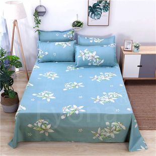 Bed sheet single student dormitory single double bed sanding children's cartoon sheet support a generation of hair