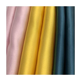 Spot 50*75 light stretch satin high density silk fabric soft dress pajamas halter shirt fabric