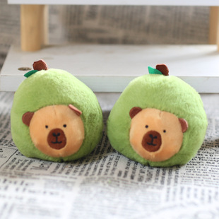 Cute Cyber Celebrous Apogo Kappi Barra Pendant Plush Toy Doll Cartoon Doll Bag Hanging Keychain