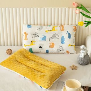 Class A Mother and Child Cotton Small Pillow Cotton Children's Pillow Core Kindergarten Pillow Cartoon Bean Pillow Student Neck Pillow
