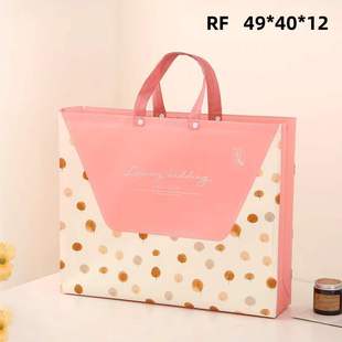 Four-Piece Set of Handbags, Bedding Storage Bags, Summer Cool Quilt, Fitted Sheets, Air-Conditioning Quilt Packaging Bags, Non-Woven Laminated Bags