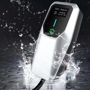 American Standard Charging Pile 16A32A40A Portable Car Charger Nema14-50 Plug Screen Adjustable Type1