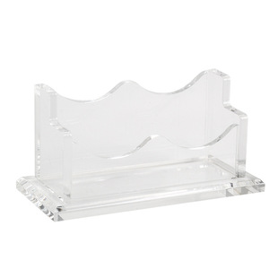 Business card case transparent acrylic business card holder exhibition card case please give business card case office desktop multi-layer business card holder