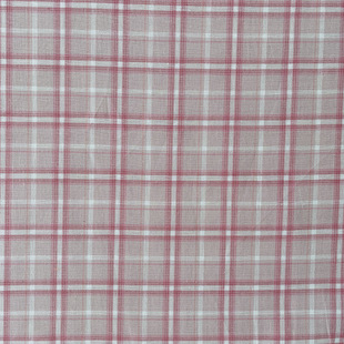 Classic 40 cotton yarn-dyed plaid fabric suit pillow cushion shirt Plaid jk uniform fabric