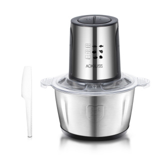 Ackiliss Cross-Border Household Electric 3L Multi-Function Meat Grinder Large-Capacity Stuffing Machine Garlic Beater Meat Beater