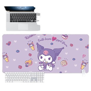 Sanrio Kulomi Mouse Pad Oversized Cartoon Cute Girl Keyboard Dormitory Office Computer Laptop Desk Pad