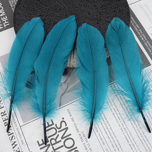 Factory direct bulk hard floating feather goose feather clothing accessories diy jewelry crafts decoration accessories materials