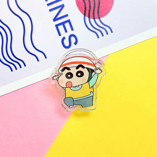 Crayon Shinchan PP заметок pp милый многофункциональный двухсторонний акриловый мультфильм тестовый документ