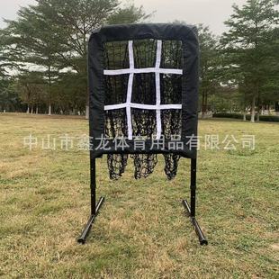 in stock Wholesale Jiugongge Baseball Net Portable Baseball Pitching Practice Net Good Ball Area Throwing Net