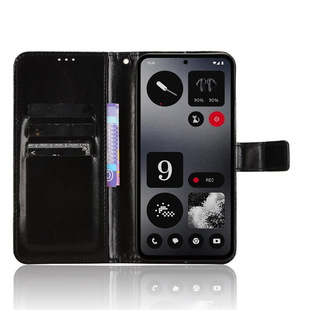 Применимо Nothing CMF Phone 1 чехол для мобильного телефона раскладушка сумасшедшая лошадь кожаная чехол для мобильного телефона
