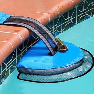 Outdoor swimming pool animal escape net European and American saving swimming pool animal escape passage frog bird duck escape net