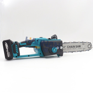 12 inch lithium electric chain saw handheld lithium electric saw brushless rechargeable electric tool felling pruning saw household