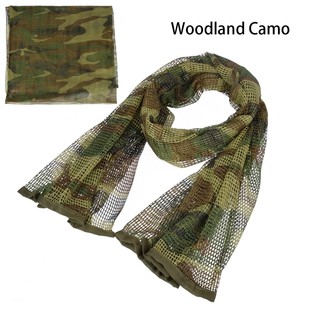 Breathable camouflage outdoor men's and women's scarf scarf can be used as shawl anti-military fan tactical multi-purpose turban