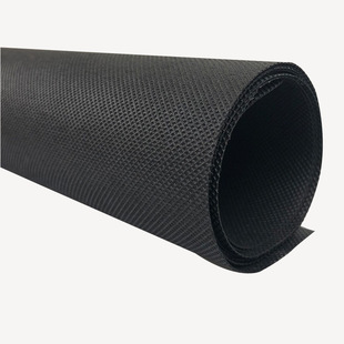 pet polyester non-woven fabric black high temperature resistant waterproof cloth skeleton support non-woven fabric for handbag spot