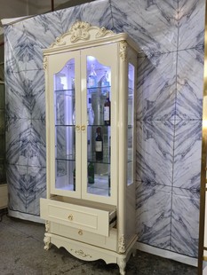 European Style Wine Cabinet Corner Cabinet Wall Corner Cabinet Triangle Corner Locker Living Room Corner Cabinet Corner Multifunctional Display ZB