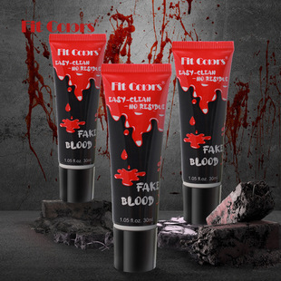 Makeup Face Color Halloween Fake Plasma Ghost Festival Party Face Lip Body Makeup Stage Performance Makeup Cross-border