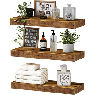 Cross-border Wall Rack Household Bathroom Kitchen Multi-layer Finishing Storage Rack Living Room Wall Display Rack with Basket