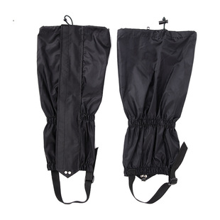 Cross-border gaitres Outdoor Zipper Velcro Snow Cover Sand-proof and Insect-proof Leggings Desert Shoe Cover Foot Cover